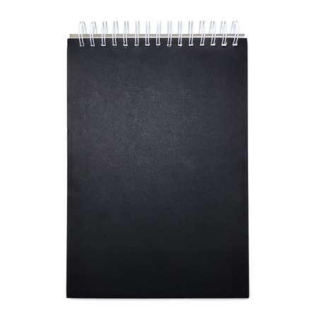 ПСВ | Скетчбук ПСВ А4 230грамм с черной обложкой вертикальный 60 листов