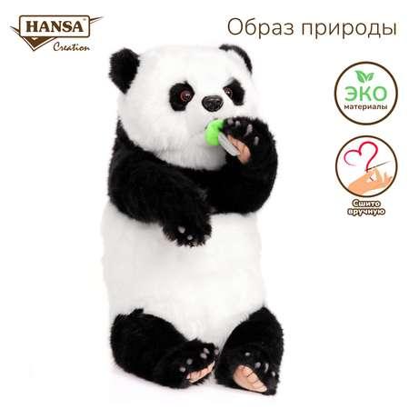 HANSA | Реалистичная мягкая игрушка HANSA Панда большая детёныш 34 см