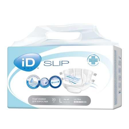 iD Protect | Подгузники для взрослых iD Protect Slip Basic L 30 шт