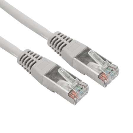 Патч-корд REXANT 0.3 метра Cat 5e RJ45-RJ45 26AWG LSZH серый