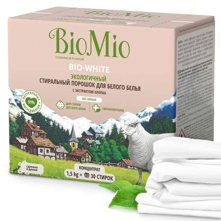 BioMio | Стиральный порошок Bio Mio Bio-White Хлопок 1.5кг