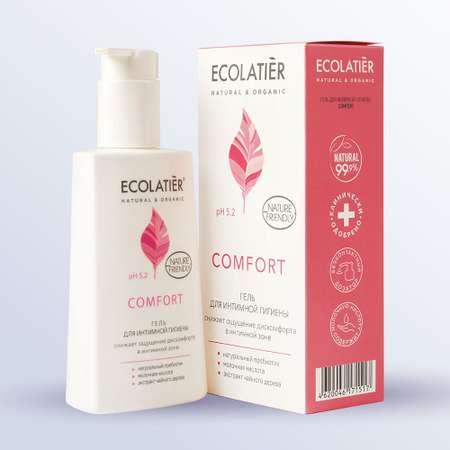 Гель для интимной гигиены Ecolatier Comfort с молочной кислотой и пробиотиком 250 мл