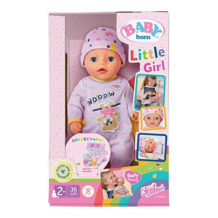 BABY BORN | Игрушка Baby Born Кукла Маленькая девочка интерактивная 36см 42000