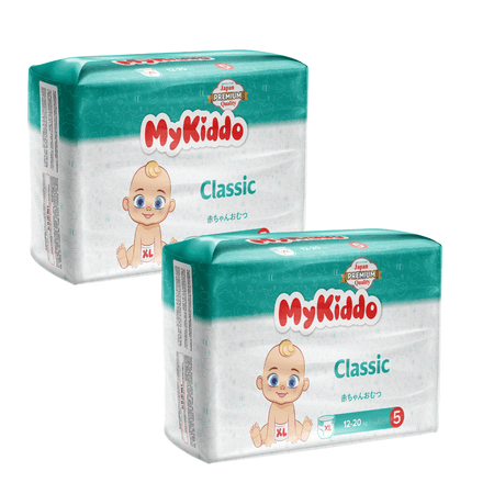 MyKiddo | Подгузники-трусики MyKiddo Classic XL 12-20 кг 2 упаковки по 34 шт