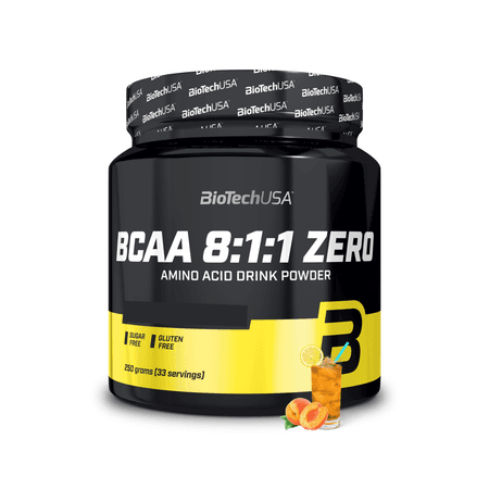 БЦАА BiotechUSA BCAA 8:1:1 Zero 250 г. Ледяной чай с персиком