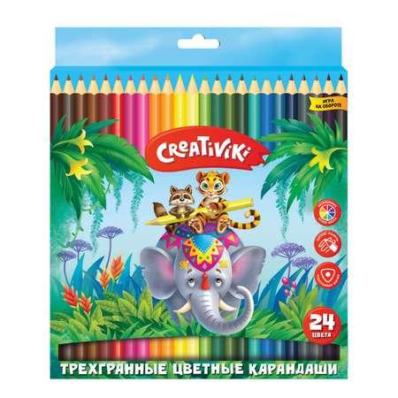 CReATiViKi | Карандаши CReATiViKi 24 цвета