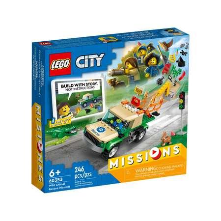 Конструктор LEGO City Wild Animal Rescue Missions 60353