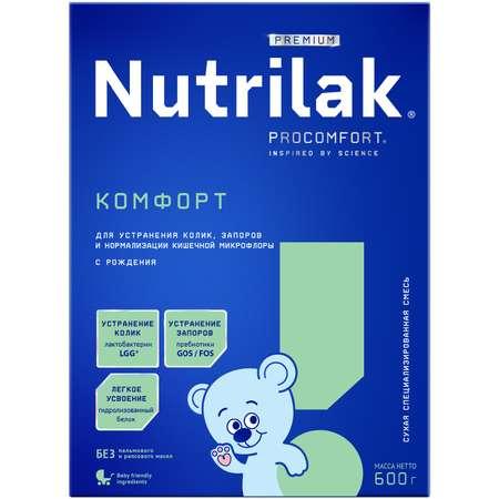 Nutrilak | Cмесь сухая Nutrilak Premium Комфорт специализированная 600г с 0месяцев