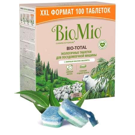 BioMio | Таблетки для посудомоечной машины BioMio Bio-Total Эвкалипт 100шт