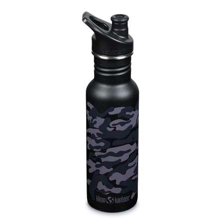 Klean Kanteen | Бутылка Klean Kanteen Classic Narrow Sport 18oz (532 мл) Black Camo