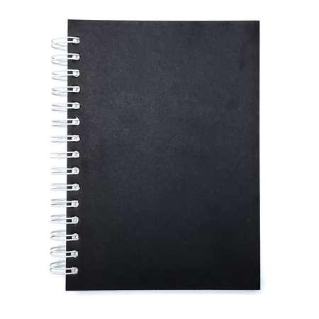 ПСВ | Скетчбук ПСВ А5 210грамм с черной обложкой горизонтальный 60 листов