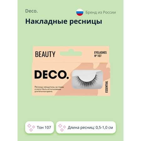 Накладные ресницы DECO. Essential №107