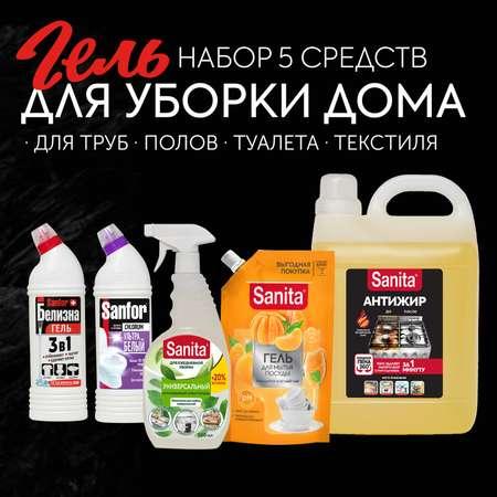 Гель для уборки Sanfor 6 штук