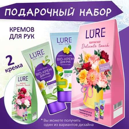 Набор Delicate Touch LURE BIO-Крем для рук Увлажняющий с алоэ вера и глицерином и BIO-крем для рук Комплексный уход