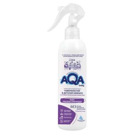 AQA baby | Спрей для очищения всех поверхностей AQA baby с антибактериальным эффектом 300мл с 0месяцев в ассортименте