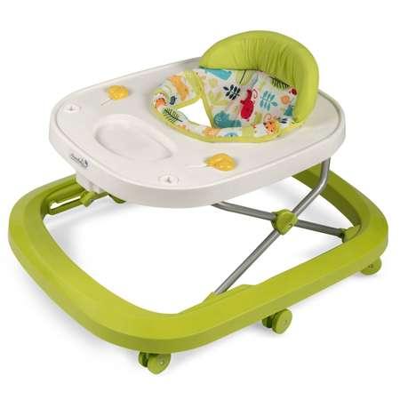 Ходунки Amarobaby Walking Baby с электронной игровой панелью Зеленый