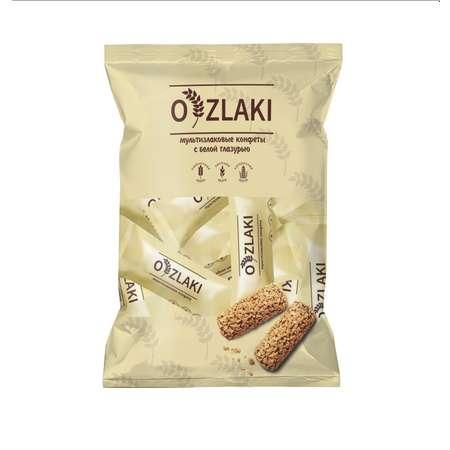 OZLAKI | Конфеты мультизлаковые O'ZLAKI в белой шоколадной глазури