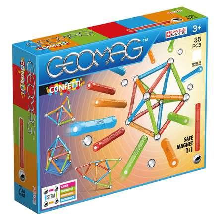 Конструктор магнитный GEOMAG Confetti 35 деталей