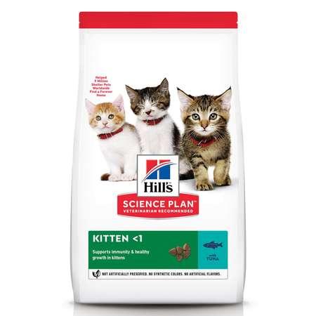 Корм сухой HILLS 1,5кг для котят с тунцом для здорового роста и развития