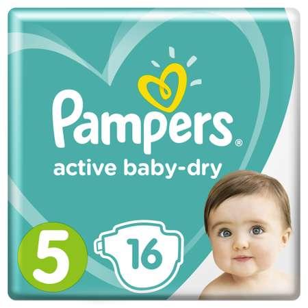 Подгузники Pampers Active Baby-Dry 5 11-16кг 16шт