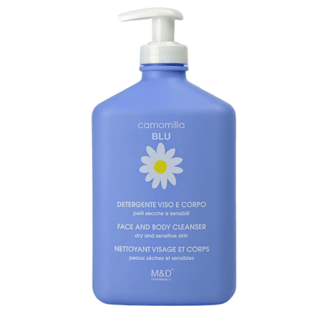 Camomilla BLU | Гель для умывания лица и тела Camomilla BLU для чувствительной кожи Face and body cleanser 500 мл