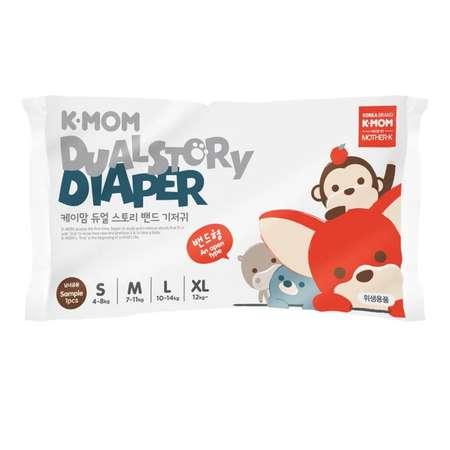 K-MOM | Подгузники K-MOM dualstory размер S 4-8 кг 1 шт