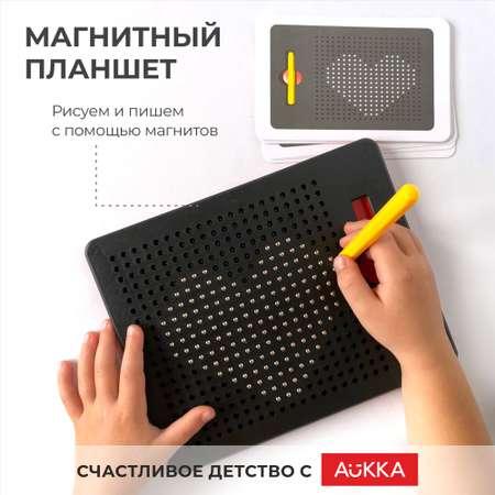 Графический планшет мозаика AUKKA Для рисования магнитными шариками Magpad 380 отверстий