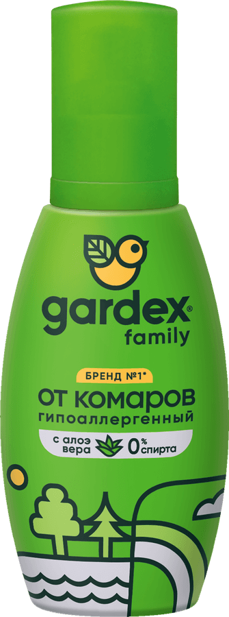 GARDEX | Спрей от комаров GARDEX Family