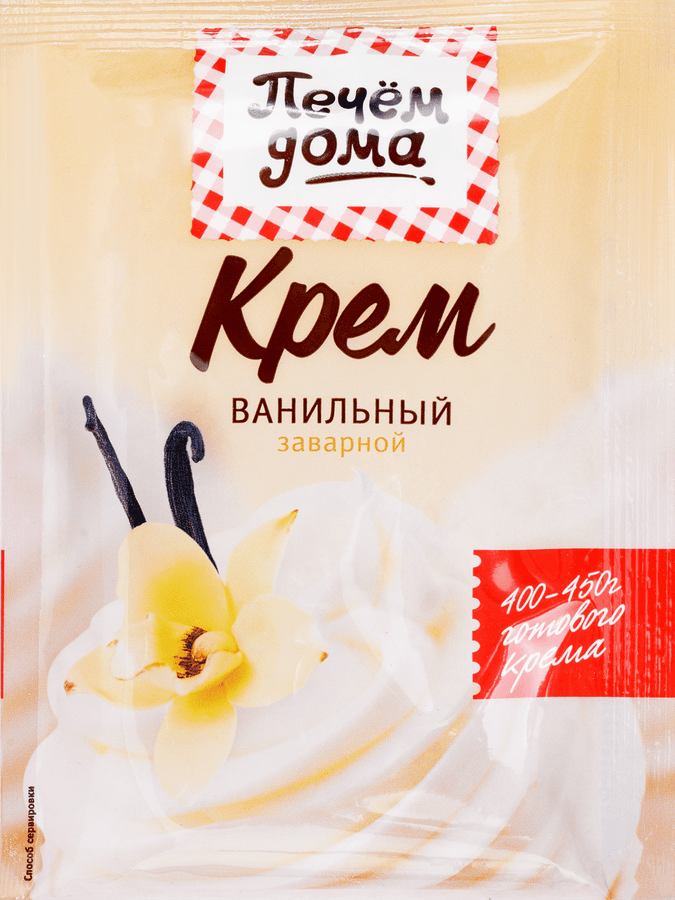 ПЕЧЕМ ДОМА | Крем-десерт ПЕЧЕМ ДОМА Ванильный, 90г