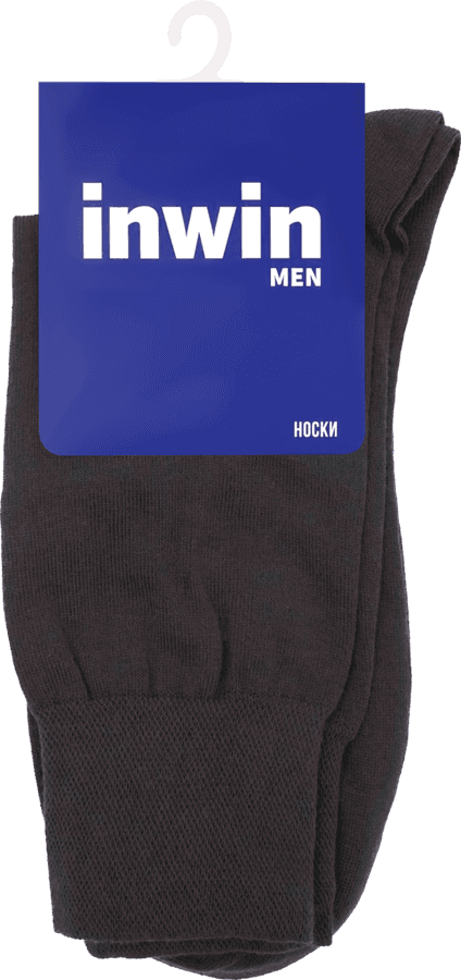 Носки мужские INWIN р. 27 (41–43) черные, Арт. BMS03-01