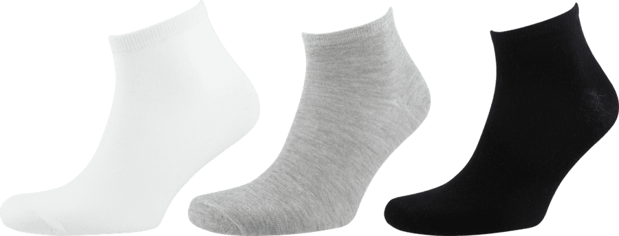 Носки мужские INWIN р. 29, цвет белый, черный, серый меланж, Арт. BMS16, 3пары