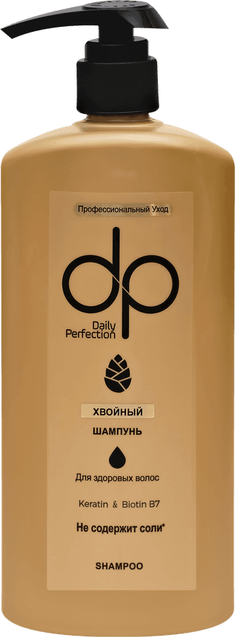 DP | Шампунь DP Professional Хвойный с кератином и биотином, бессолевой, 500мл