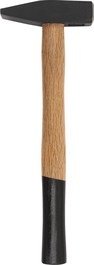 ULTIMA | Молоток слесарный ULTIMA вес 500г, квадратный боек, с деревянной рукояткой, Арт. 121005