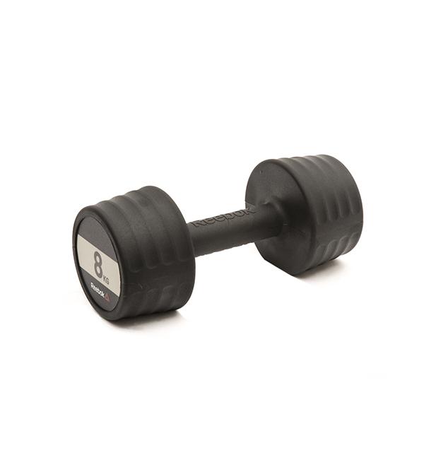 Гантели обрезиненные REEBOK Dumbbell, 2 шт. по 8 кг, пара