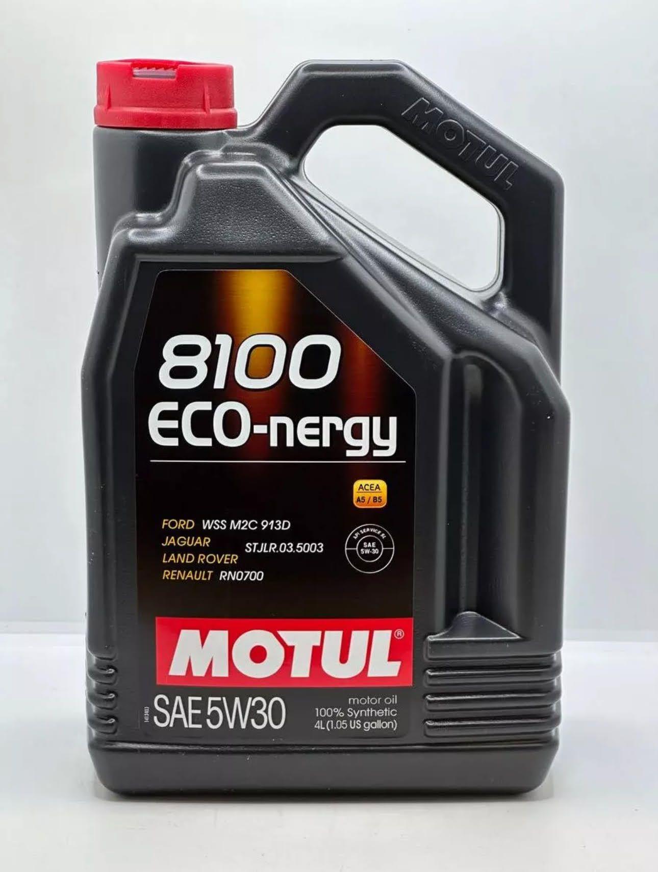 MOTUL 8100 ECO-nergy 5W-30 Масло моторное, Синтетическое, 4 л