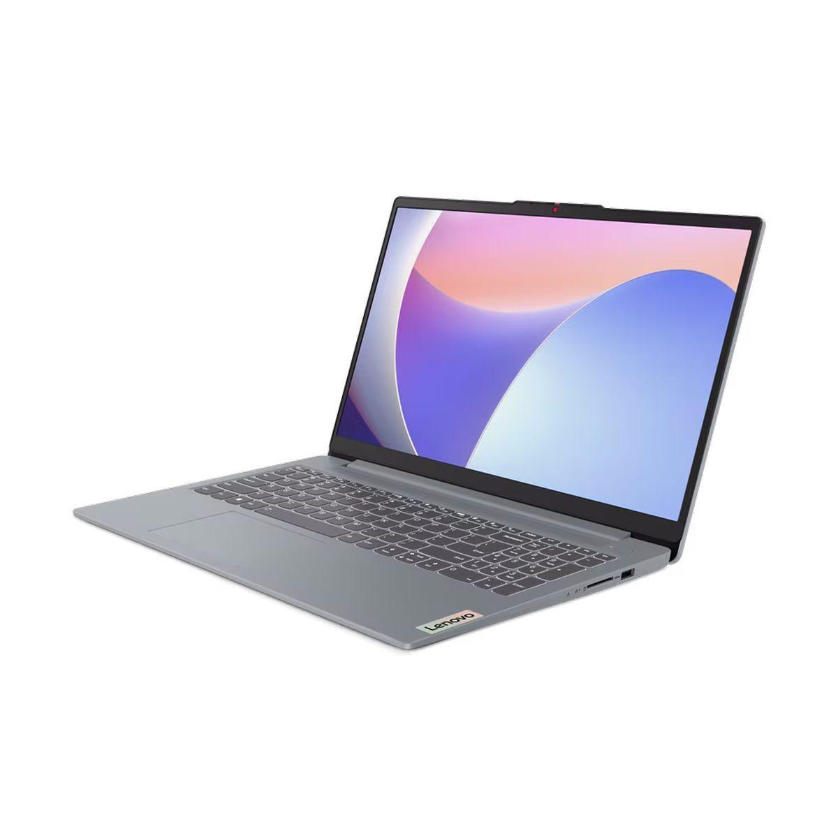 Lenovo IdeaPad Slim 3 15IRH8 Ноутбук 15.6", Intel Core i7-13620H, RAM 16 ГБ, SSD 1024 ГБ, Intel UHD Graphics, Без системы, (83EM004PRK), серый, Русская раскладка