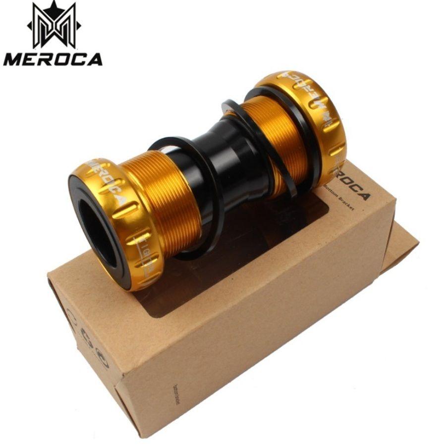 MEROCA | Каретка hollowtech 2 MEROCA M68 Золотистая