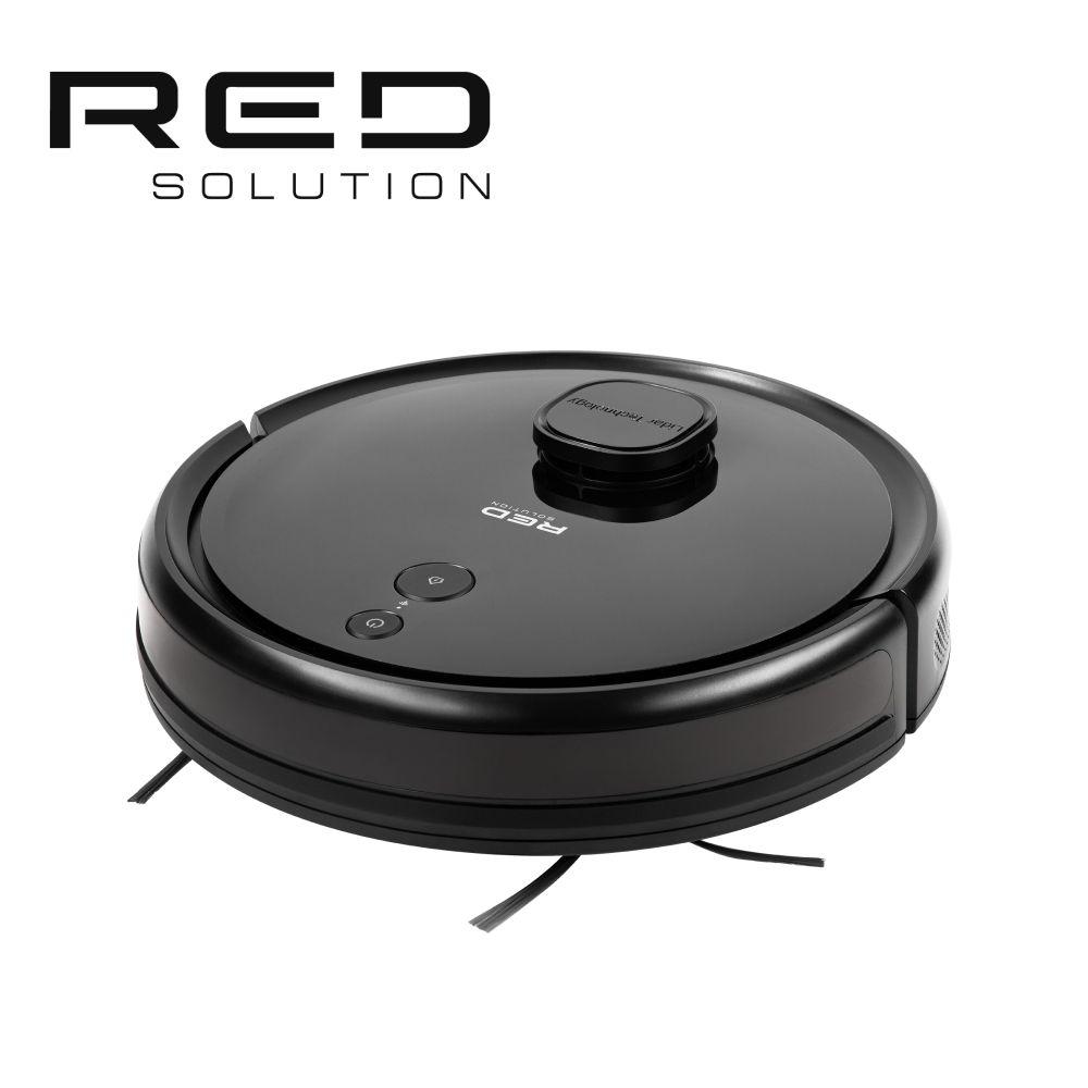 Умный робот пылесос RED SOLUTION RV-RL6000S Wi-Fi, сухая и влажная уборка, дистанционное управление, лазерный лидар 360 градусов