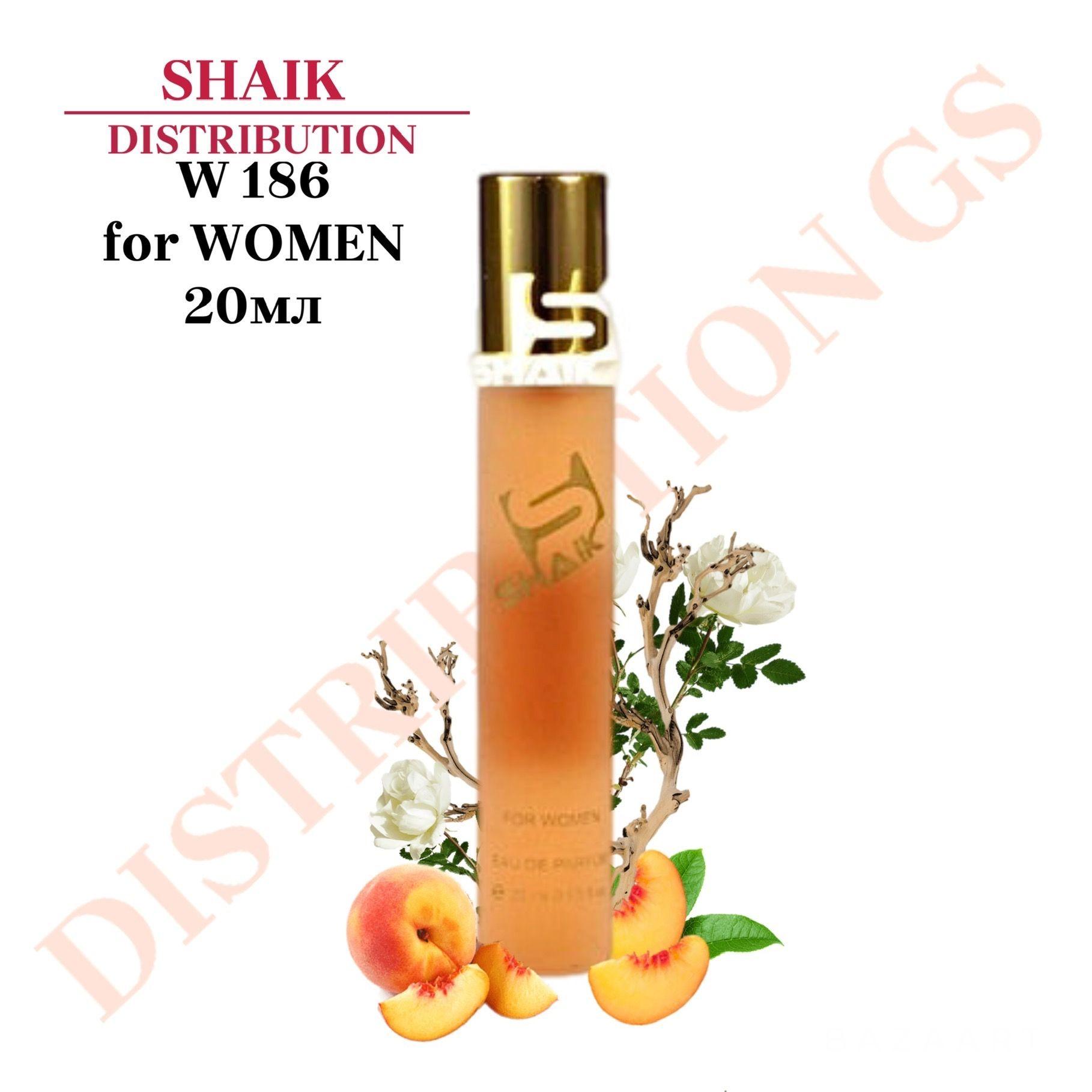 SHAIK PARIS W 186 Floral Woody Musk Парфюмерная вода 20мл Женская