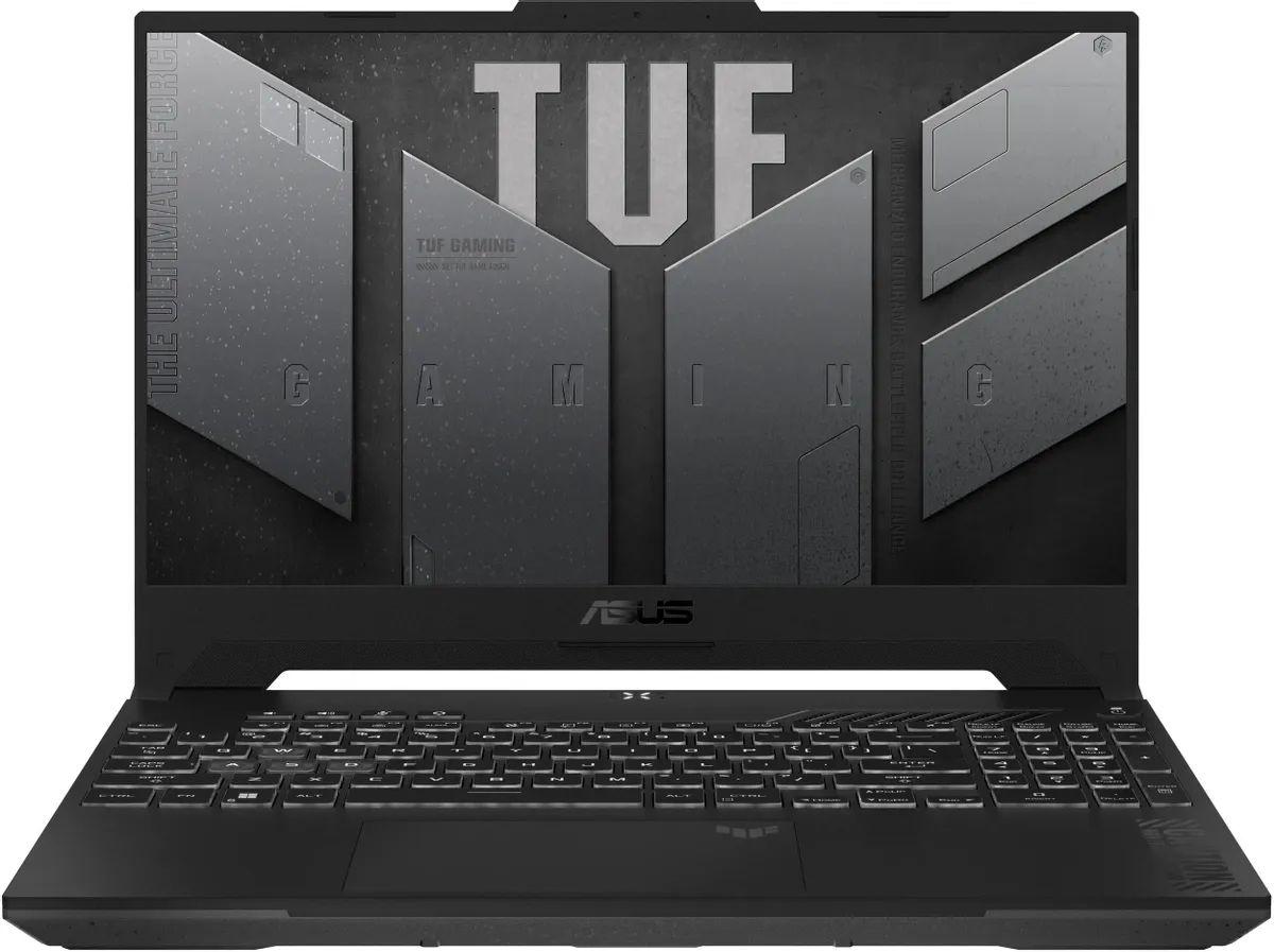 ASUS TUF Gaming A15 2024 FA507UV-LP027 Игровой ноутбук 15.6", AMD Ryzen 9 8945H, RAM 16 ГБ, SSD 512 ГБ, NVIDIA GeForce RTX 4060 для ноутбуков (8 Гб), Без системы, (90NR0I25-M001D0), серый, Русская раскладка