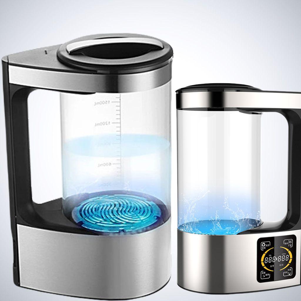 anshun | Генератор водородной воды Ионизатор воды, серебряный, щелочной, кислотный, водородный, активатор живой и мертвой воды, 2,0 литра