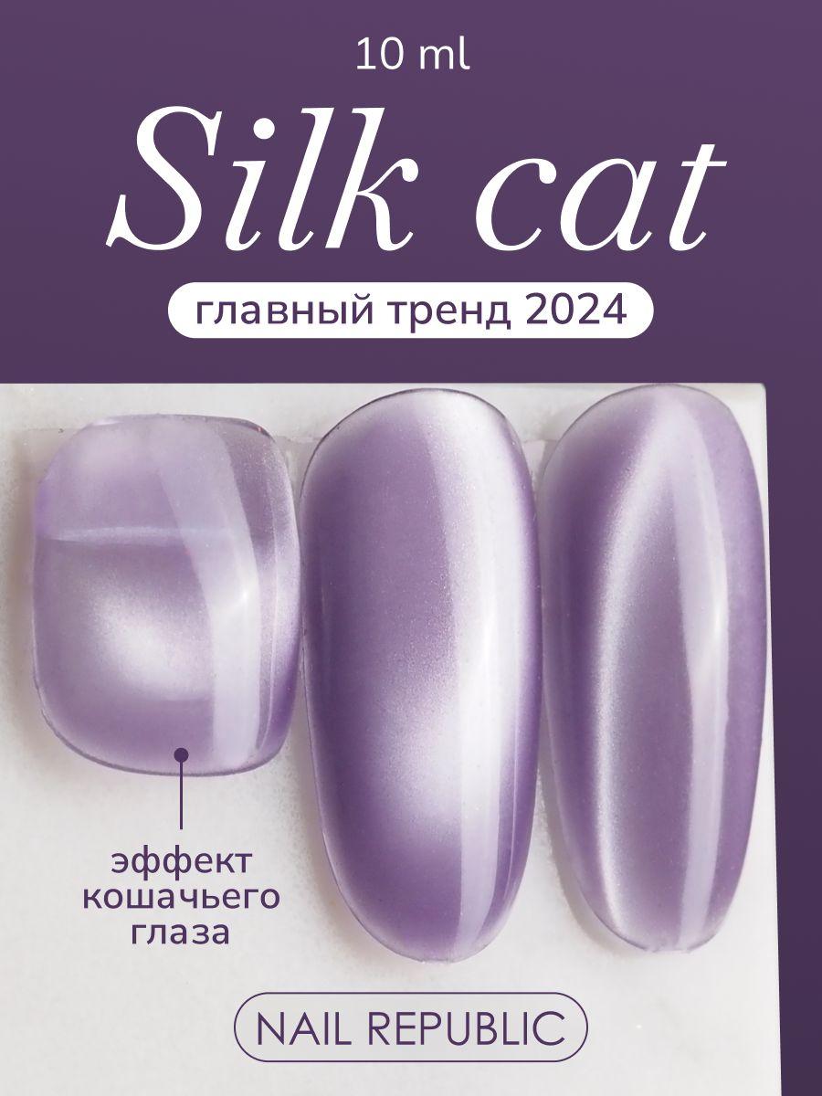 NR Гель-лак корейский кошачий глаз Silk Cat 117, 10 мл