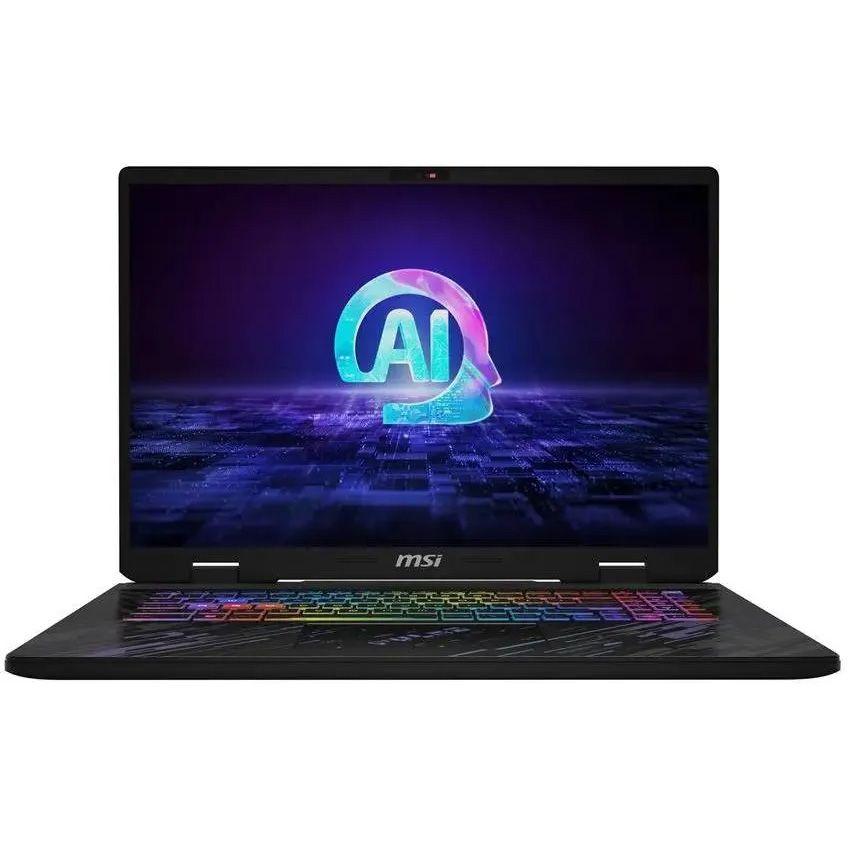 MSI Pulse 17 AI C1VGKG-024RU Игровой ноутбук 17.3", Intel Core Ultra 7 155H, RAM 16 ГБ, SSD 1024 ГБ, NVIDIA GeForce RTX 4070 для ноутбуков (8 Гб), Windows Home, (9S7-17T311-024), черный, Русская раскладка