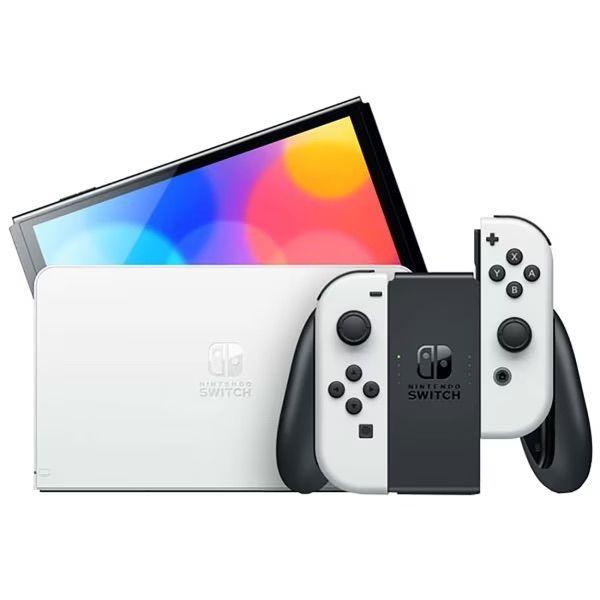 Игровая приставка Nintendo Switch OLED 64 ГБ, белый