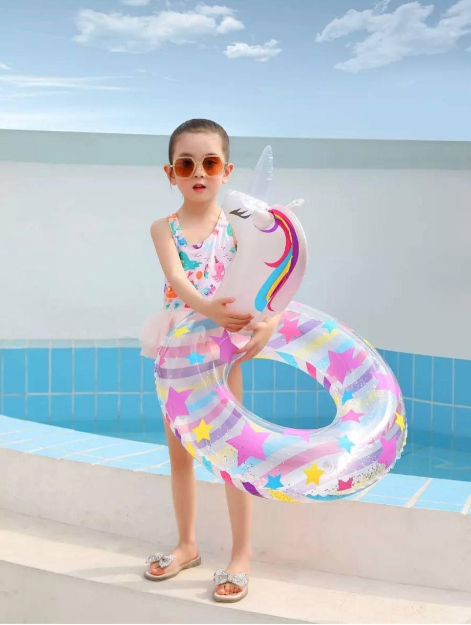 Надувной круг для плавания, 70 см, круг для плавания детский на 5-9 лет