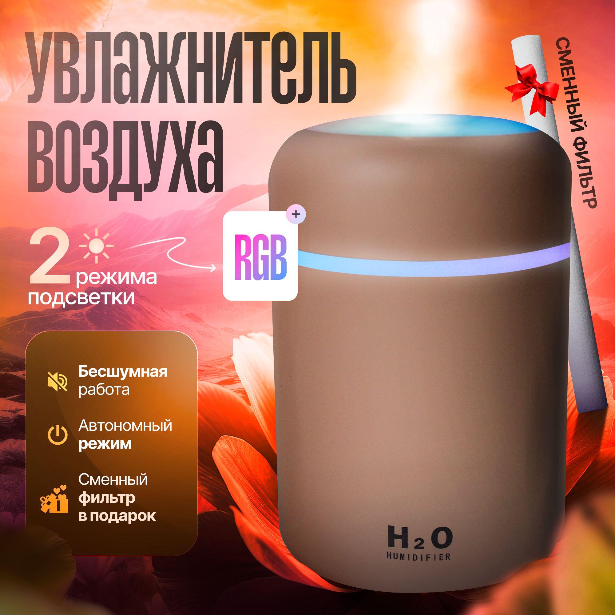 Увлажнитель воздуха настольный TEKNO. Увлажнитель воздуха для дома настольный с низким уровнем шума!