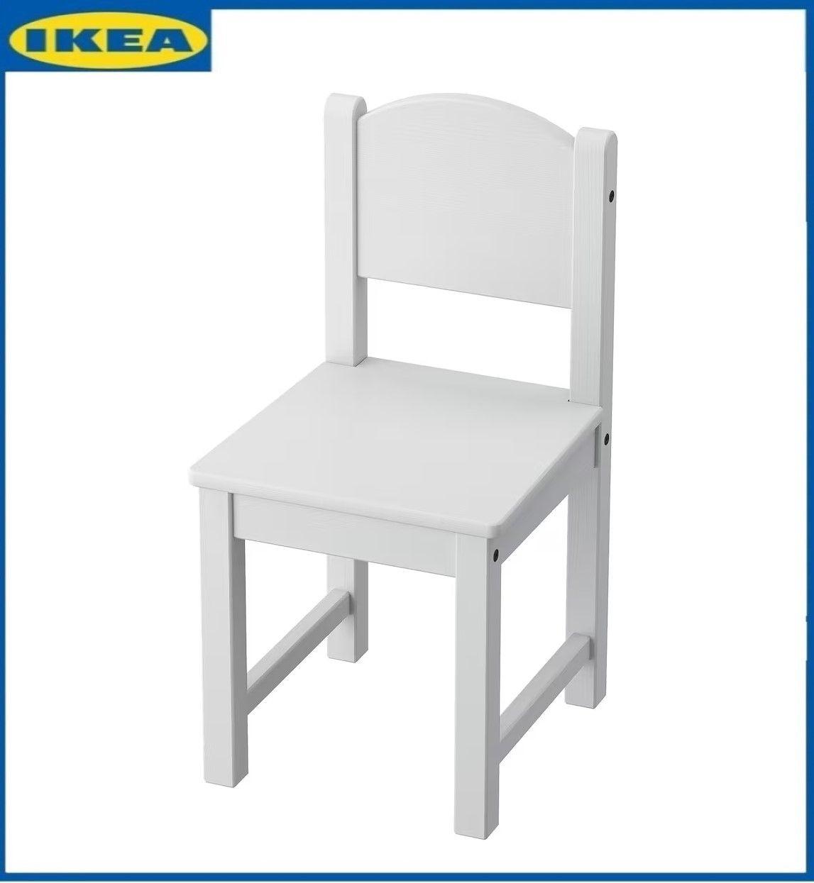 Детский стул IKEA SUNDVIK, серый. Стул ИКЕА. 1 шт.
