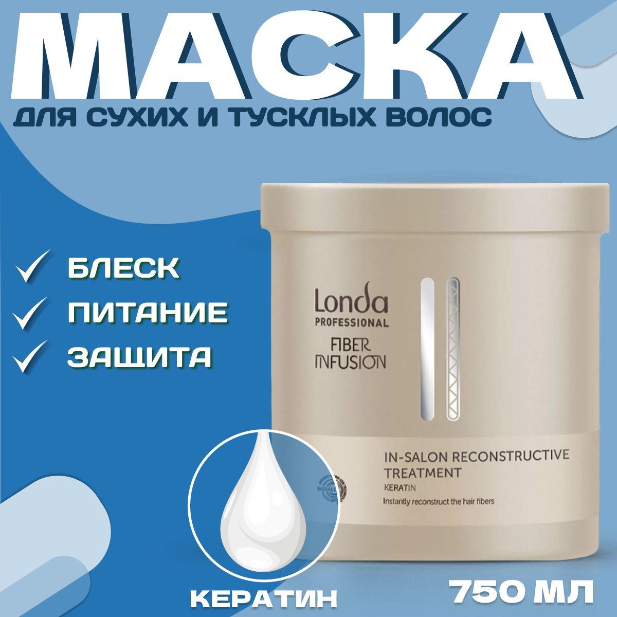 Londa Professional Восстанавливающая маска для волос Fiber Infusion, 750 мл