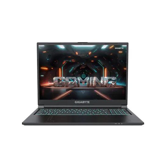 Gigabyte G6 KF IPS WUXGA (1920x1200) Игровой ноутбук 16", Intel Core i7-12650H, RAM 16 ГБ, SSD 512 ГБ, NVIDIA GeForce RTX 4060 для ноутбуков (8 Гб), Без системы, (KF-G3KZ853SD), черный, Русская раскладка