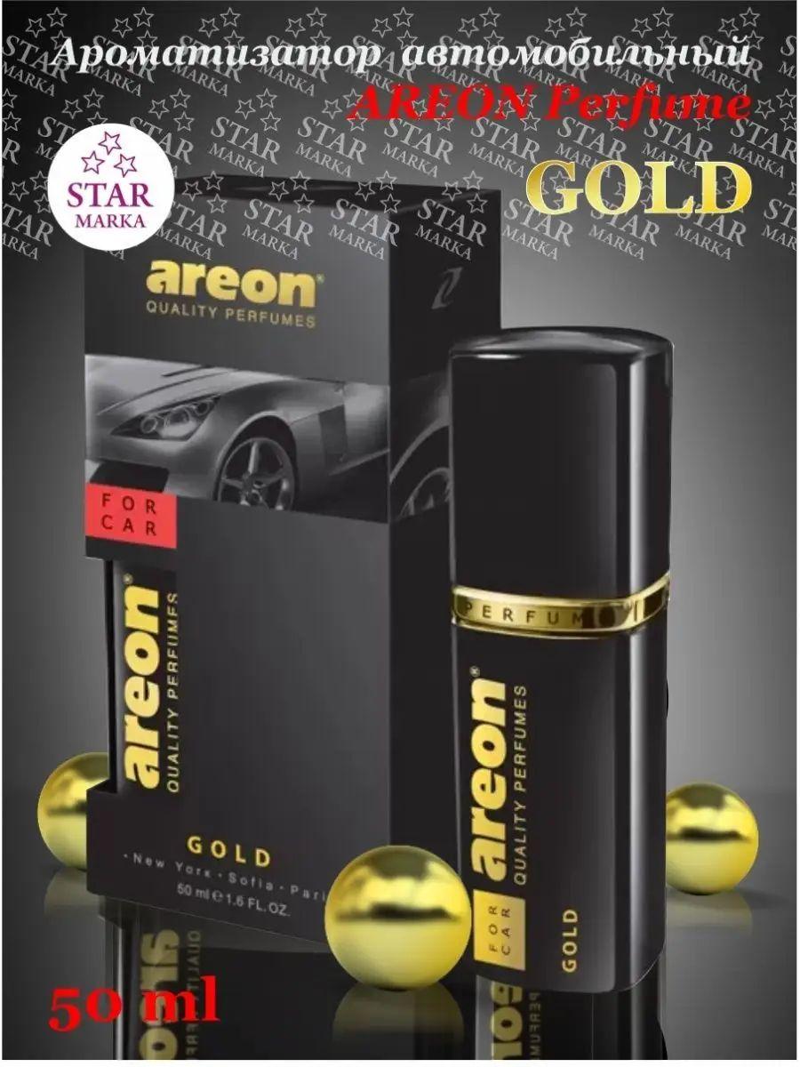 AREON Perfume 50 ml Ароматизатор автомобильный спрей + картон на зеркало